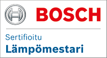 Teknikomi on sertifioitu Bosch Lämpömestari